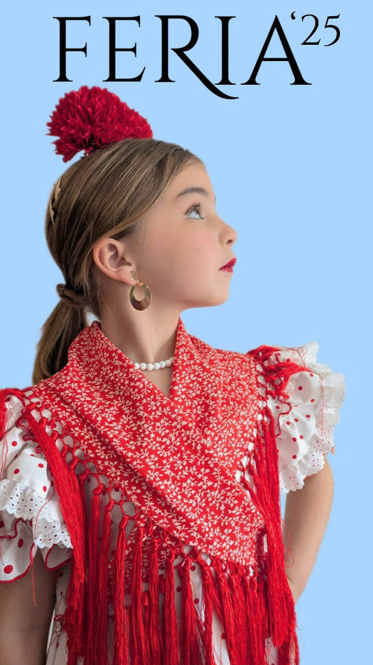 Nueva Colección de Mantoncillos de Flamenca para Niñas 2025: Tradición y Exclusividad MiBebesito