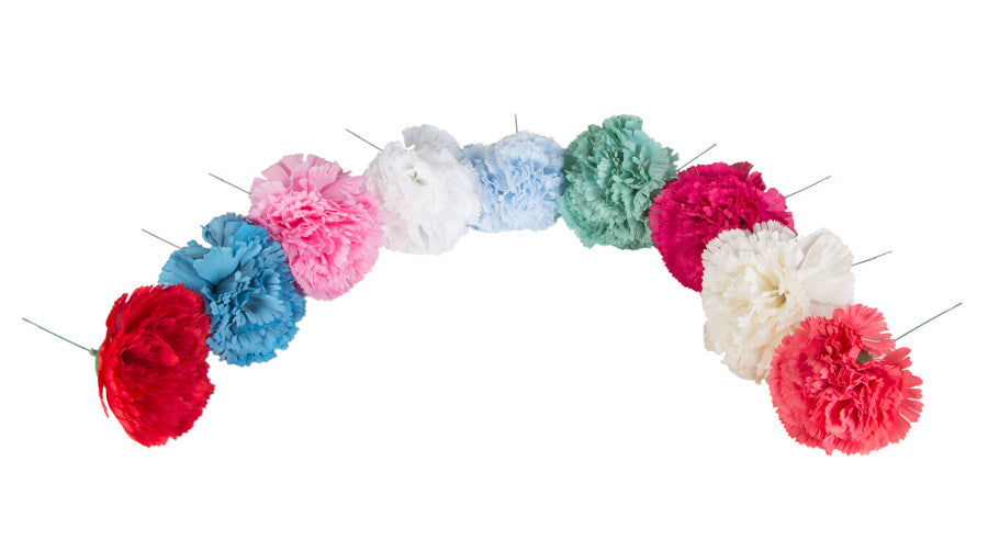 Flor de flamenca para niña estilo clavel MiBebesito