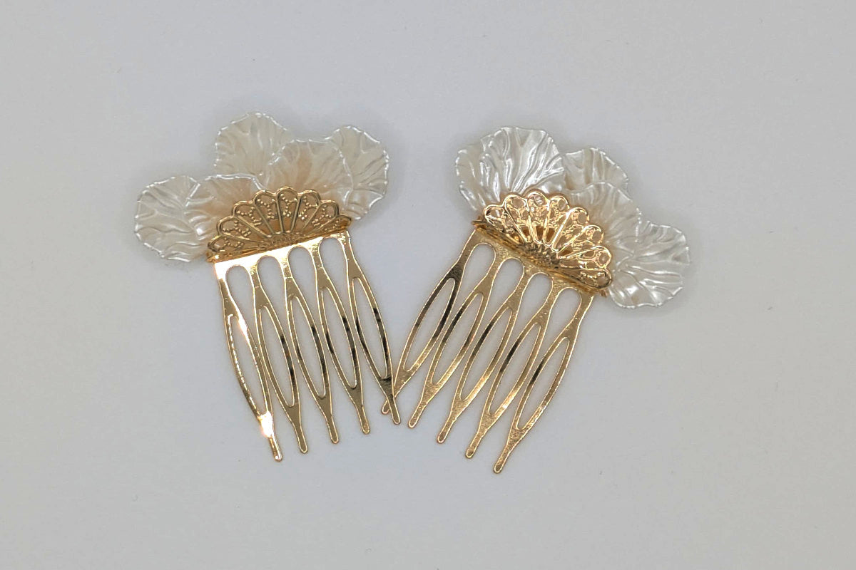 Peinecillo de flamenca para niñas conchas MiBebesito