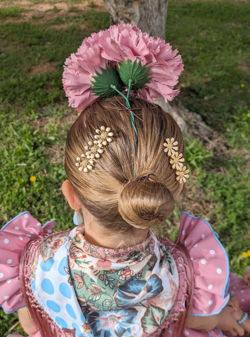 Peinecillo flamenca dorado MiBebesito