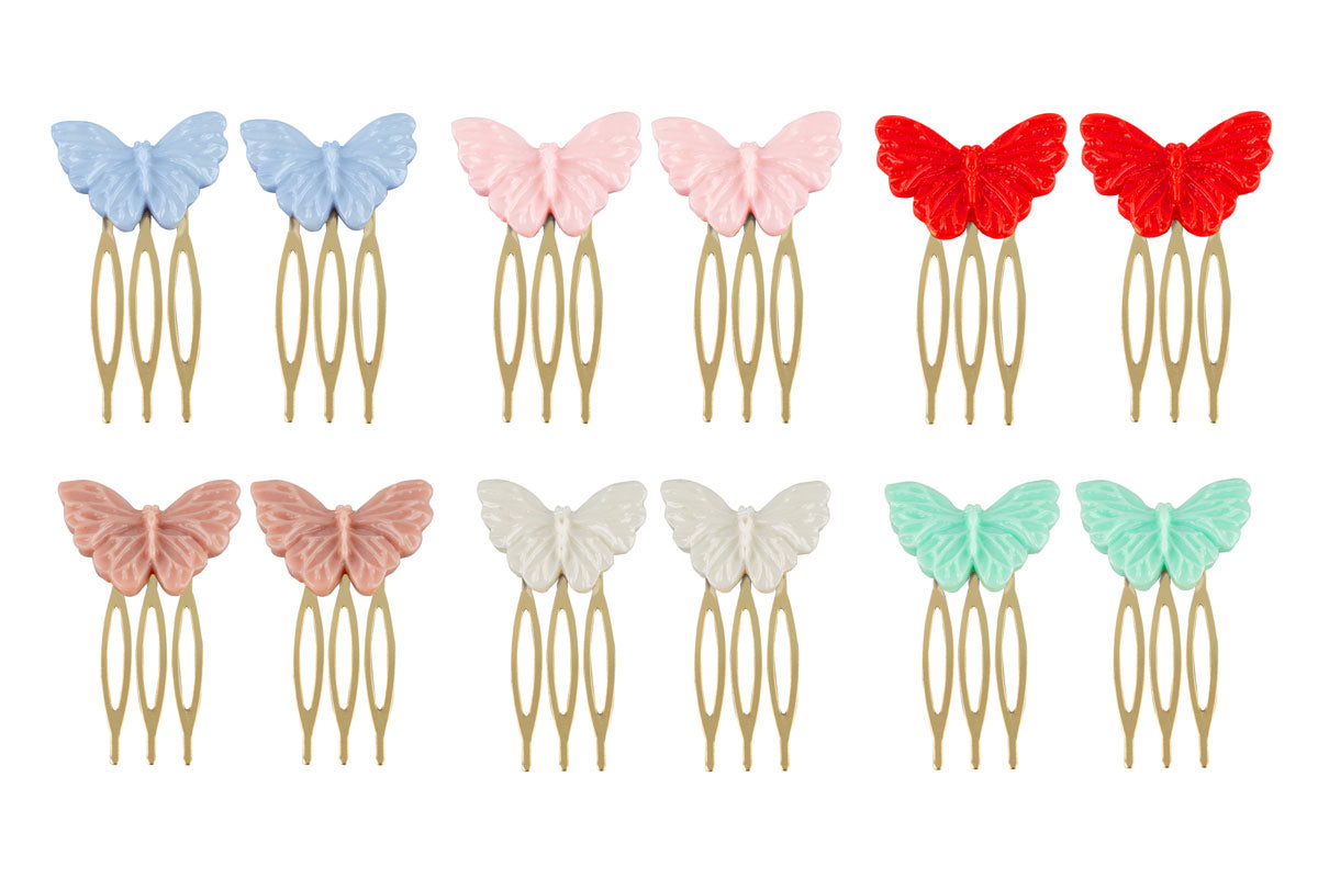 Peinecillo para el pelo mariposa colores MiBebesito