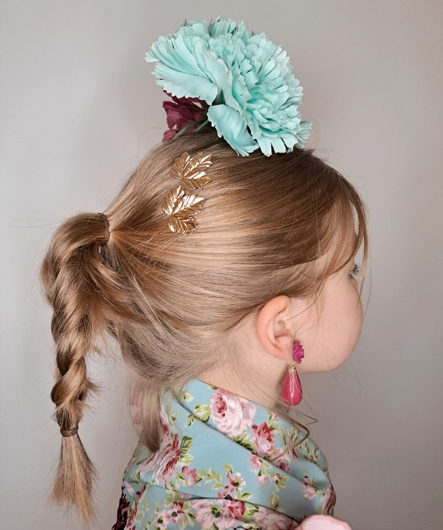 Peinecillo hoja dorado grande individual MiBebesito