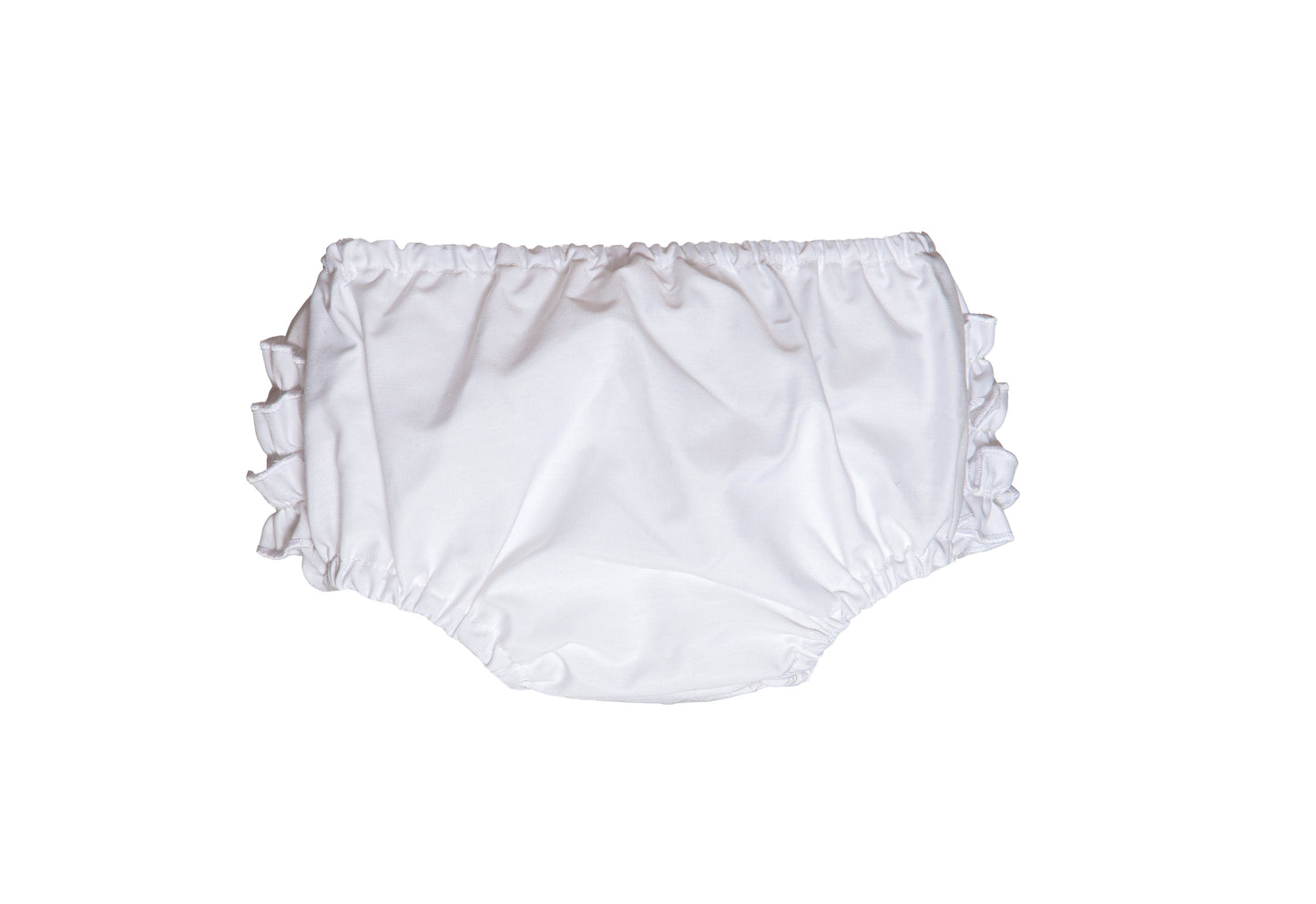 Traje de flamenca bebe clásico blanco