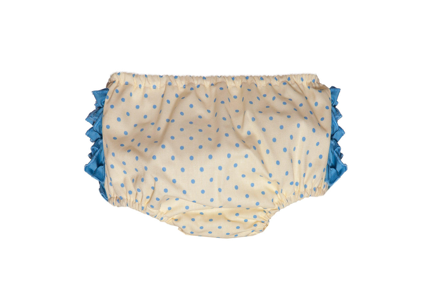 Traje flamenca bebé marfil lunar ducado braguita a juego MiBebesito