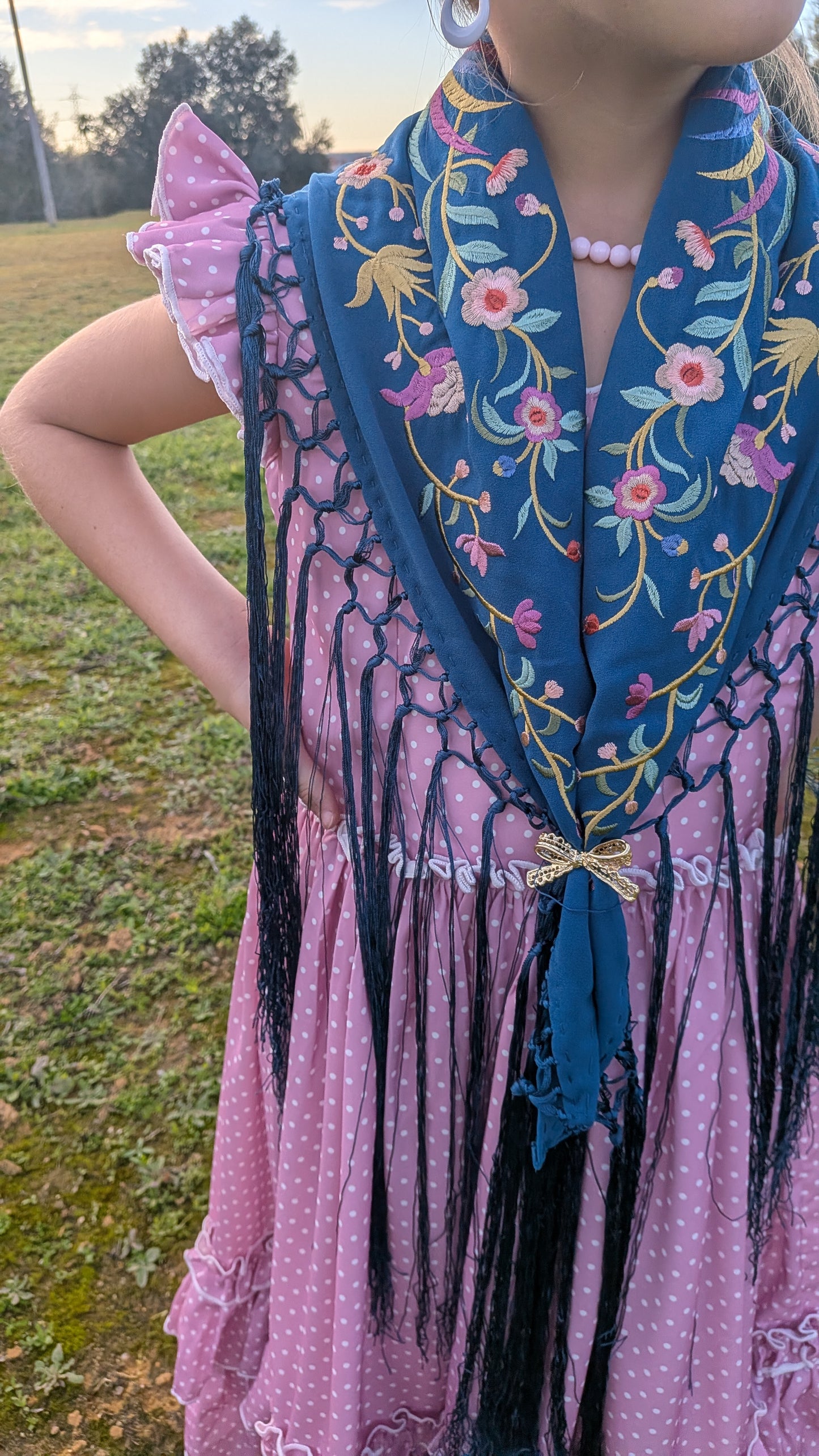 Broche Lazo Para Niña