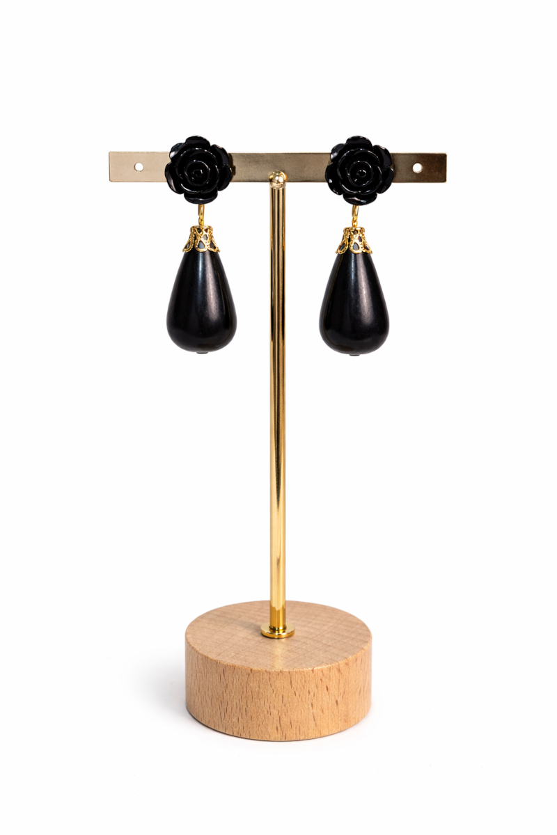 Pendientes Flamenca Niña Flor Con Lágrima