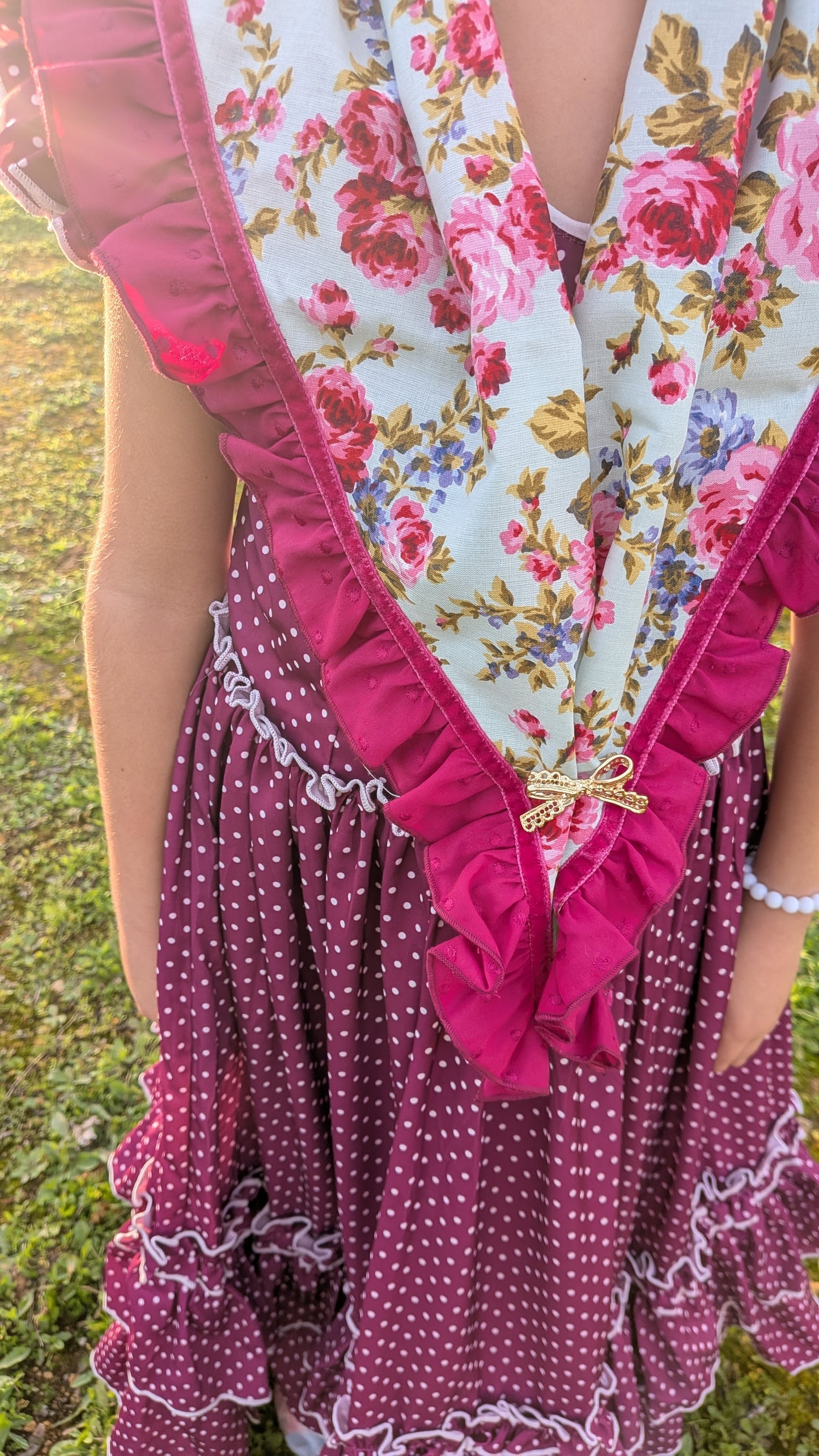 Broche Lazo Para Niña