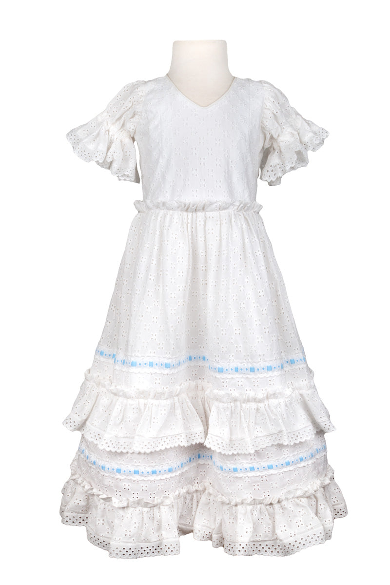 Vestido de flamenca perforado MiBebesito